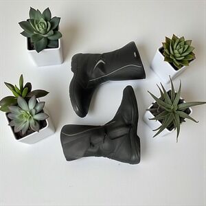 SIDI Black Motorcycle Riding Boots Women's Touring Street Bike Size 9.5